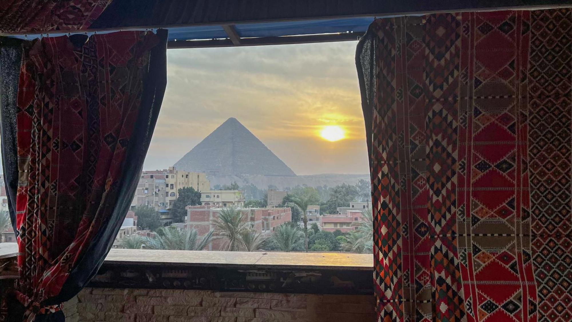 Master Pyramids Hotel Al Kawm al Akhdar Extérieur photo