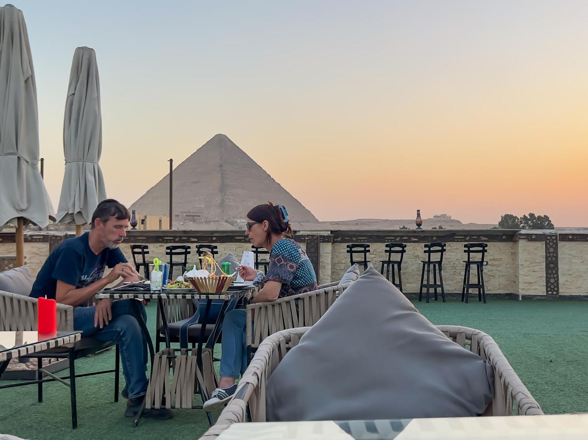 Master Pyramids Hotel Al Kawm al Akhdar Extérieur photo